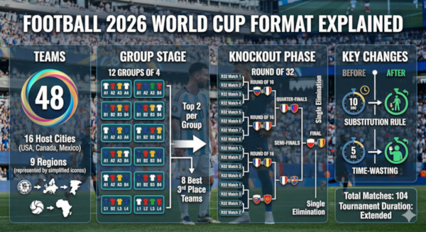 Football 2026 World Cup Format Explained